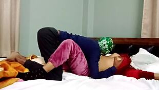 indian mature lesbians masturbate and have sexy cock fun in casual story