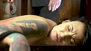 Lovely brunette maid receives a special punishment