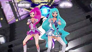 Check out this gooning compilation with dancing hentai babes