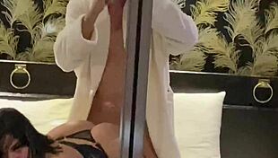 I crave my Asian boss's big tits