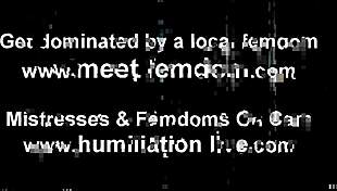 we bound her tight in femdom bondage for spanking pov