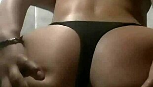 Boring night turns into rough ass fucking with two Latinas! 😈