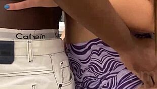 Bella, the married woman, gives in to the single naughty guy in interracial cuckold scene