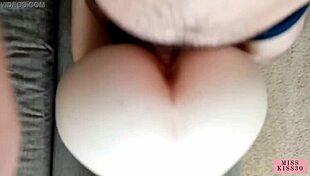 Watch this quick pussy fuck close-up while parents are away?