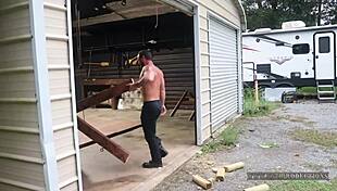 Nosey milf neighbor gets bound and humiliated with deepthroat face fucking before rough creampie