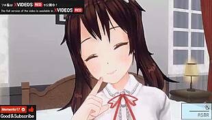 Uncensored japanese hentai anime handjob and blowjob