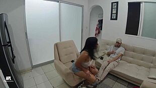 i secretly fuck my employee's big latina ass behind my wife's back and cum in her pussy part 1