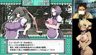 i finally infiltrated the enemy's base in this anime game playthrough