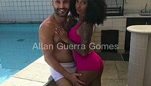 Eriella Ferraz Meets MMA Fighter Allan Guerra Gomes