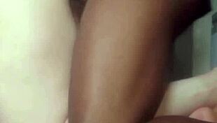 My fat ass girlfriend got stuck in the couch and we fucked