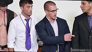 a straight guy gets his first gay blowjob as a big birthday surprise from lance