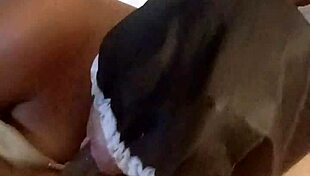 Nigerian man enjoys oral attention