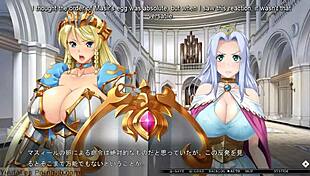 i hypnotize the busty princess in this hentai visual novel. big tits and ass everywhere