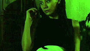 Sophie Young, an 18-year-old slave, submits while watching sensual lesbians as a voyeur.