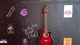 After the shoot, the fucking intensifies with creampie in her tight pussy. Did you see that orgasm?