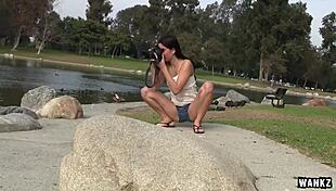 beautiful leggy teen rachel rose in seduction scene