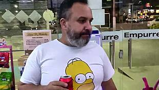 Morena Craves Halloween Fuck in Car with Ted and Ma Santos