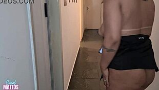 After the shoot, the fucking intensifies with creampie in her tight pussy. Did you see that orgasm?