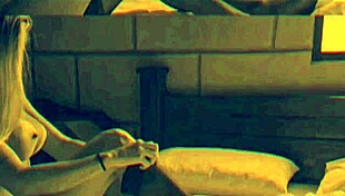 Blonde milf shares homemade video without condom.