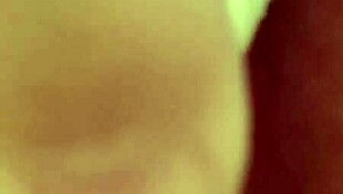 Pussy intensely fucks dildo and squirts