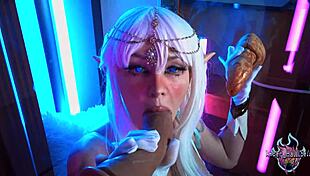 night elf taken by dragon and giant force