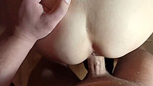 Cute girl sucked my dick and I fucked her ass