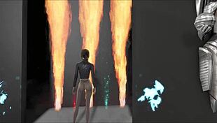 Sexy Lesbian Friends Explore Anal With Tongues And Dildos