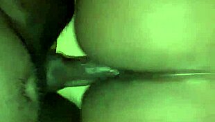 ebony woman bends over for a big ass view in doggystyle position