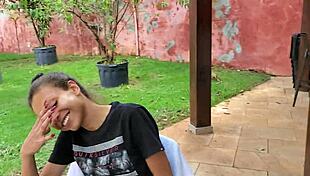 it's the weekend with hot latinas polly petrova and rachell miranda getting wild outdoors with higor negrao and big bambu