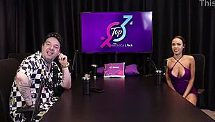 Two Hot Women Kiss Then Get Pussy Licked Wet In Sheer Red Lingerie