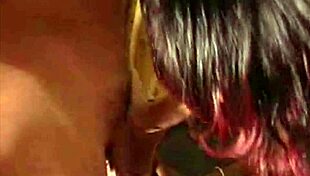 Ebony model Mecca takes white cock first time - full video 😏