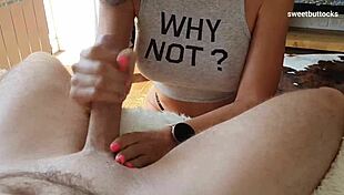 I Masturbate to My Doll in the Bedroom Setting