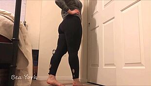 Classic Bea York video, help me slip out of these tight yoga pants