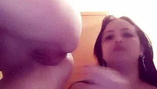 Spanish lesbians perform live on webcam