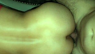 Blonde Bent Over for Hard Doggy Fuck and Tit Cum!