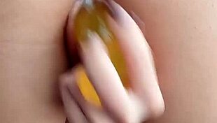 Hot pussy fucking with big toy 😏