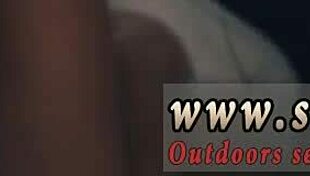 Teen left dildo in panties at soiree 😏