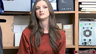 Thief gets hardcore doggystyle fucking and deepthroat blowjob for stealing clothes! 😈🔥