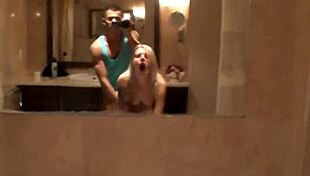 This young euro teen gets her ass fucked hard in college, ending with a creampie while being filmed