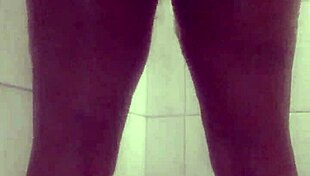 naej ae, the ebony solo babe, masturbates wet at home