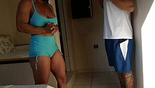 Smartfit Teacher Dani Fitness Shows Athletic Milf Ass In Intense Class