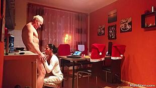 Wild Oral Fun In The Kitchen