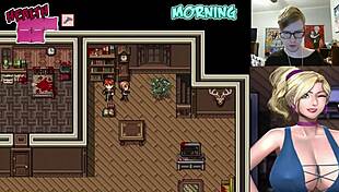 Taking Natasha's Virginity in Uncensored Hentai Zombies Retreat with Riding and Handjob