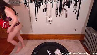 Melody mynx bounces her boobs in pov