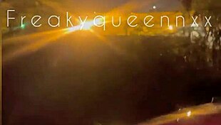 Why fuck my Uber driver outdoors with his big cock in my ass?