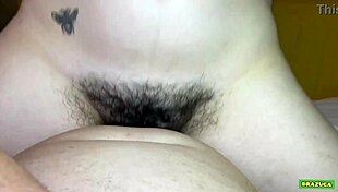 cute latina amateur deepthroats and orgasms from cumshot