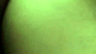 Evers explores Anna's fat body with his monster cock in close-up