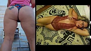 lisa aranha was sensualizing and almost fell down the stairs