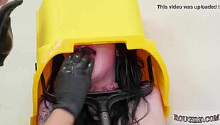 German milf in extreme bondage gets roughly dominated