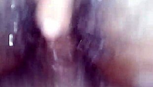 Ebony Babe Squirts In Doggystyle!